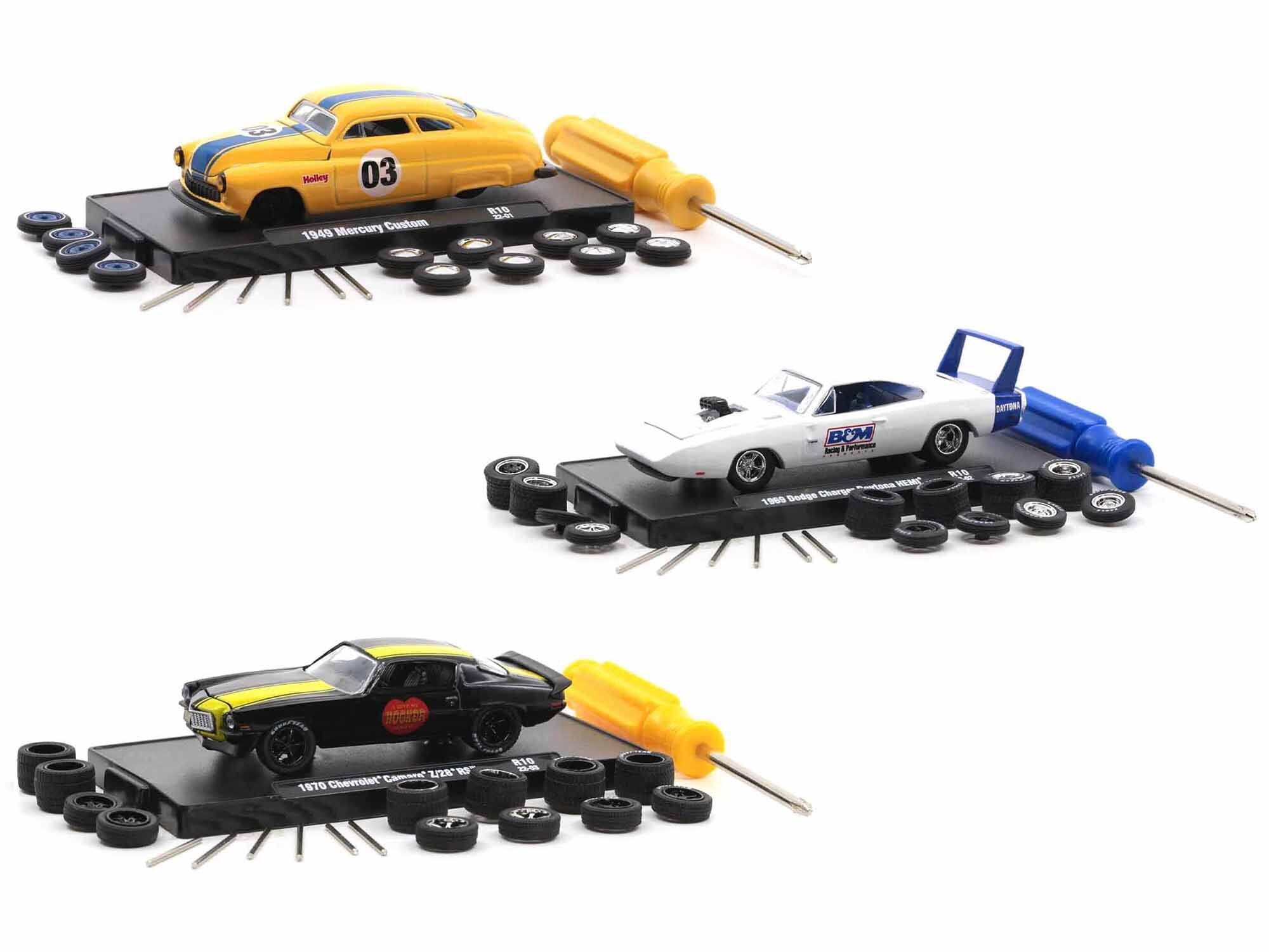 "Auto Wheels" 3 piece Car Set Release 10 Limited Edition to 5000 pieces Worldwide 1/64 Diecast Model Cars by M2 Machines - Premium 1/64 Scale Sets from M2 - Just $48.99! Shop now at Rapidvehicles