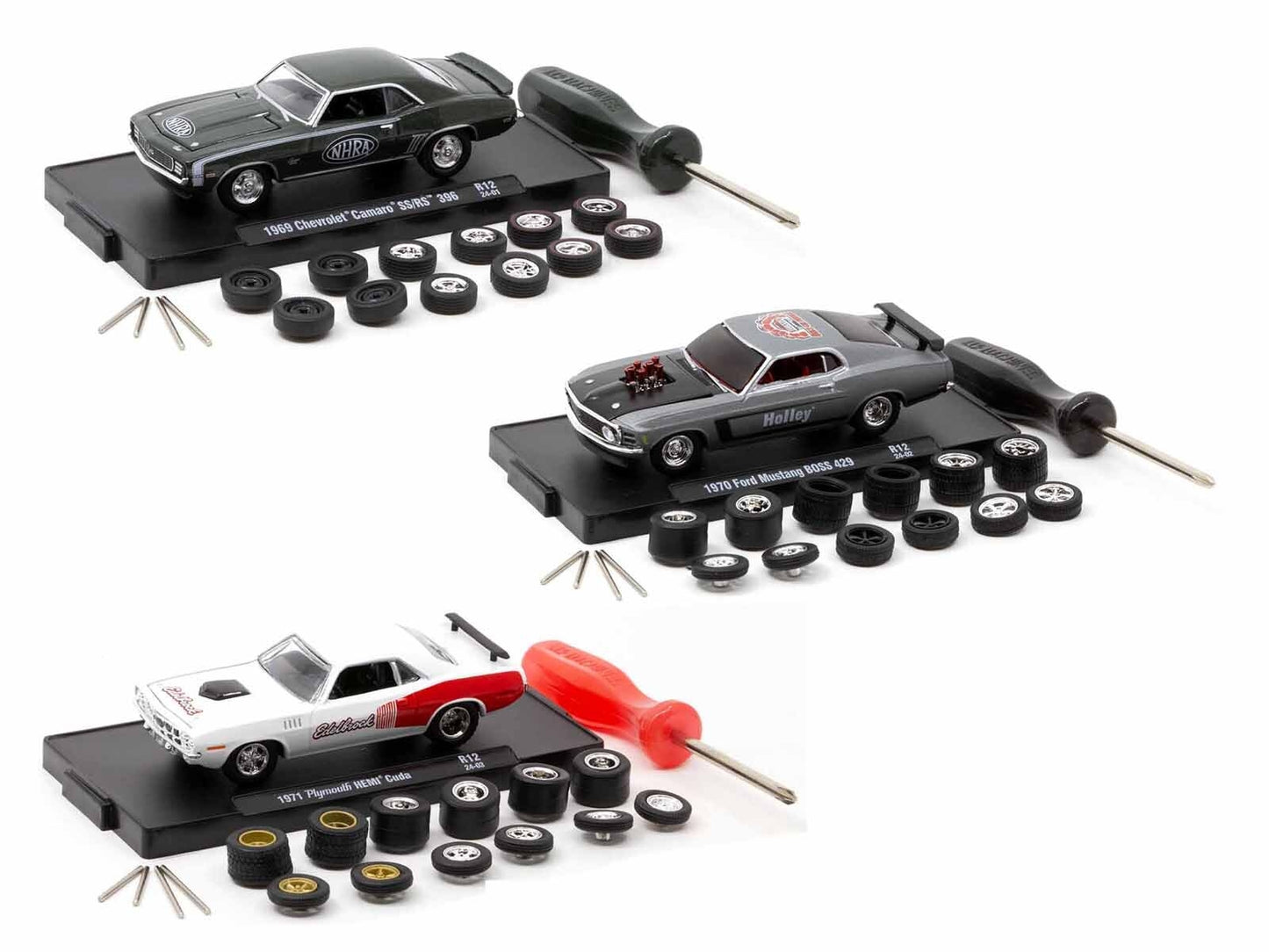 "Auto Wheels" 3 piece Car Set Release 12 Limited Edition to 5000 - Premium 1/64 Scale Sets from M2 - Just $59.39! Shop now at Rapidvehicles