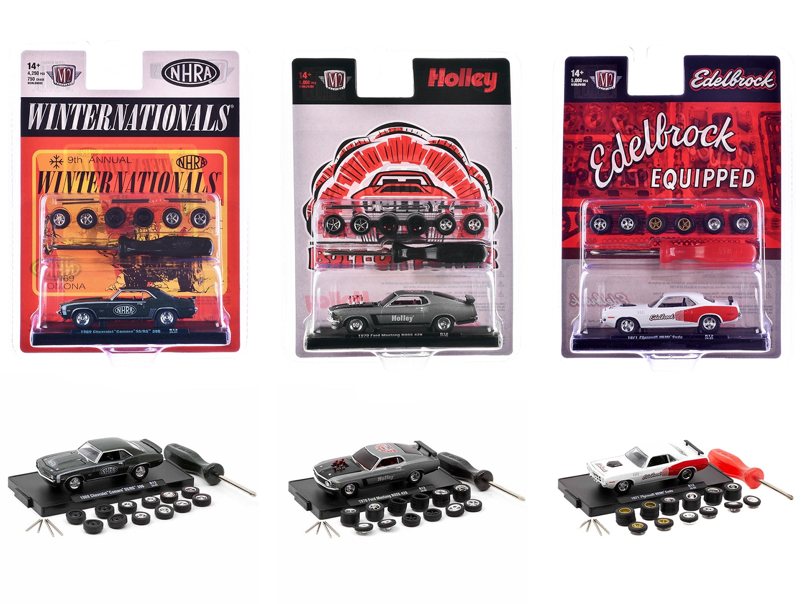 "Auto Wheels" 3 piece Car Set Release 12 Limited Edition to 5000 pieces Worldwide 1/64 Diecast Model Cars by M2 Machines - Premium 1/64 Scale Sets from M2 - Just $54.64! Shop now at Rapidvehicles