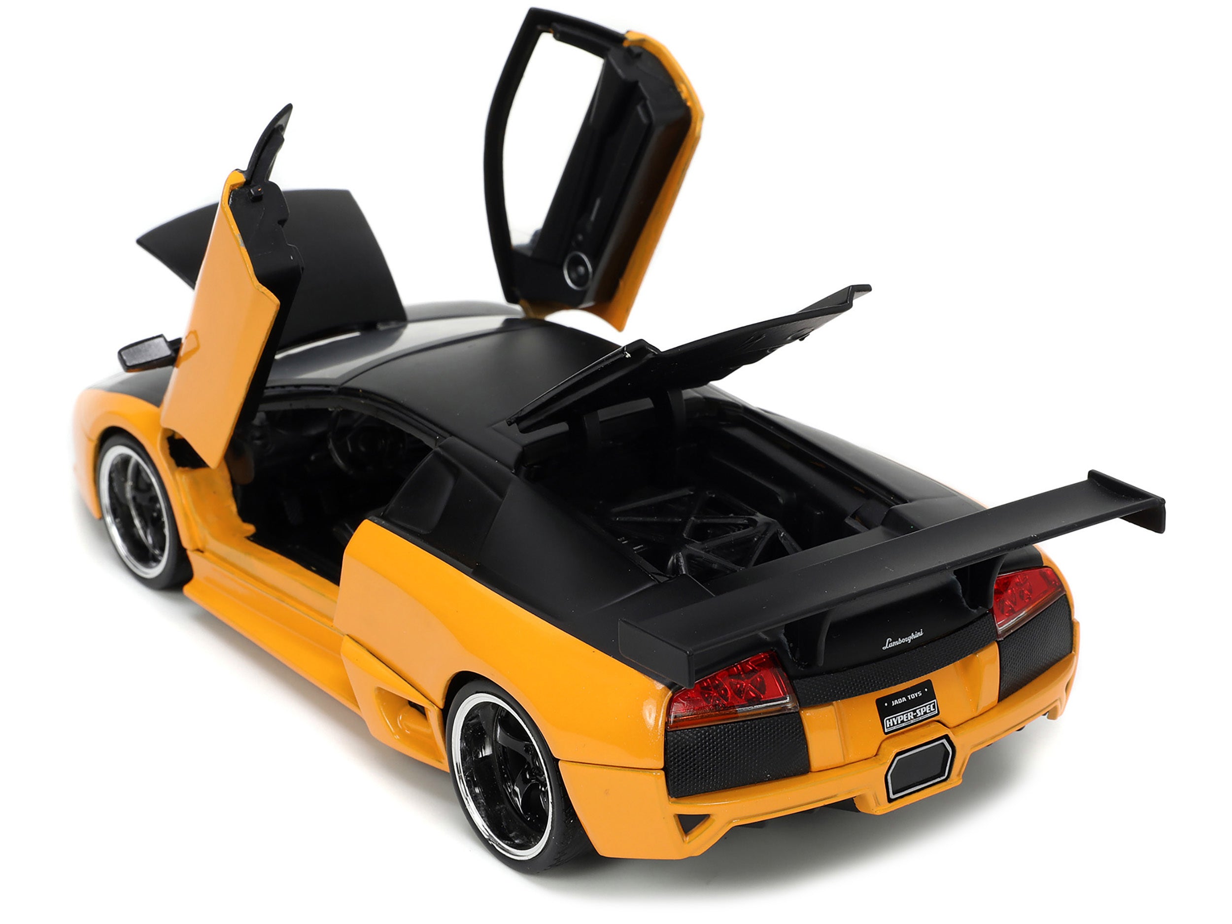 Lamborghini Murcielago LP 640 Yellow Metallic and Matt Black "Hyper-Spec" Series 1/24 Diecast Model Car by Jada - Premium Lamborghini Models from Jada - Just $45.99! Shop now at Rapidvehicles