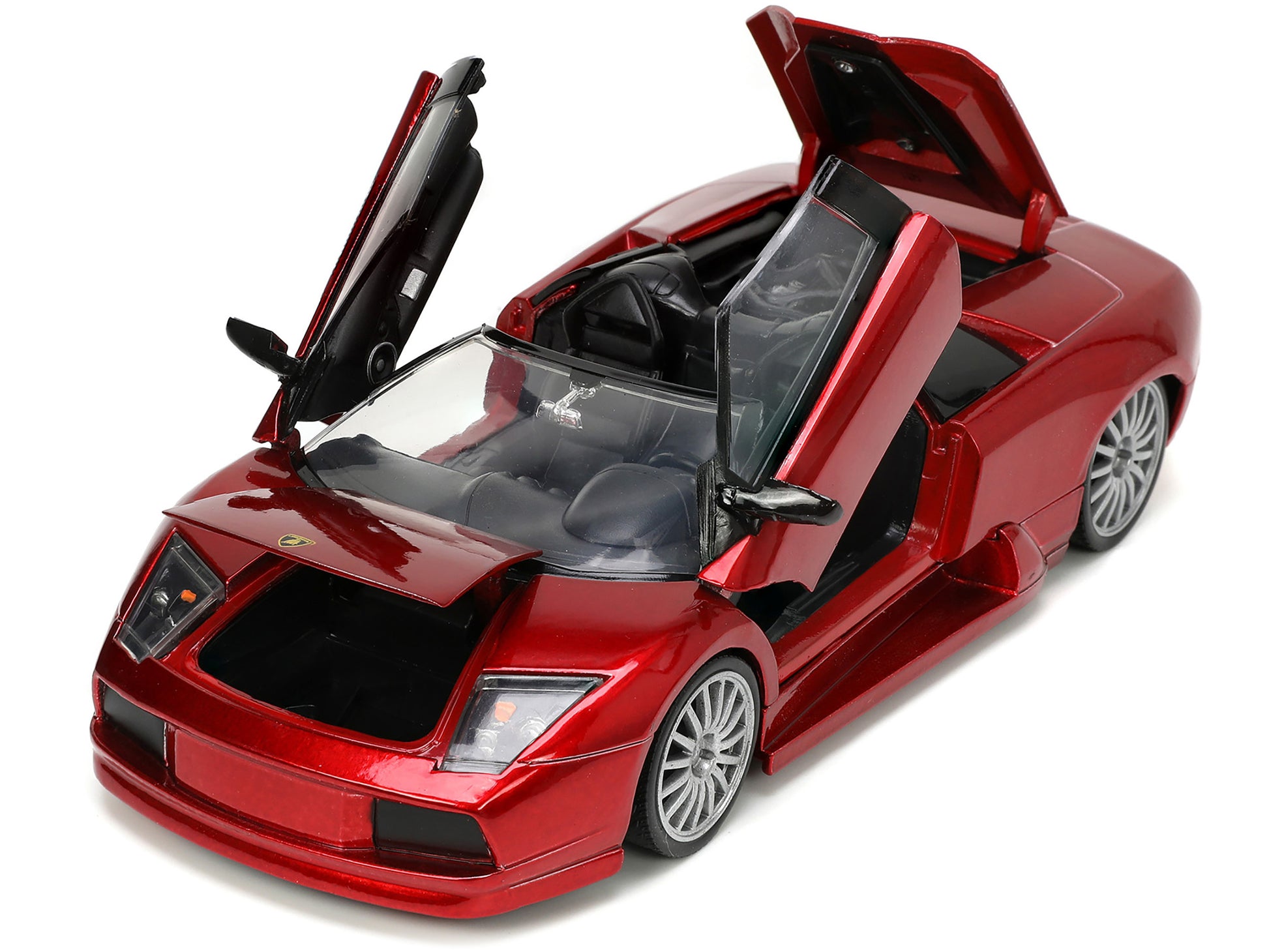 Lamborghini Murcielago Roadster Red Metallic "Hyper-Spec" Series - Premium Lamborghini Models from Jada - Just $64.99! Shop now at Rapidvehicles