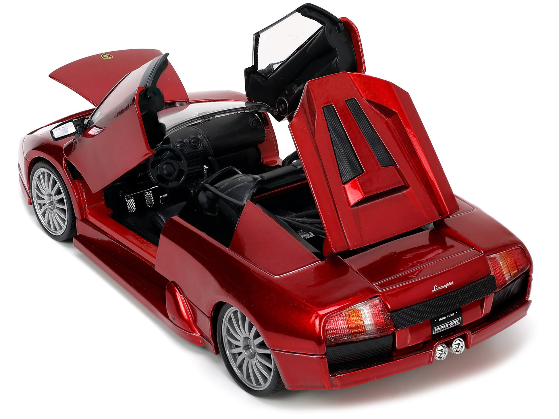 Lamborghini Murcielago Roadster Red Metallic "Hyper-Spec" Series - Premium Lamborghini Models from Jada - Just $64.99! Shop now at Rapidvehicles