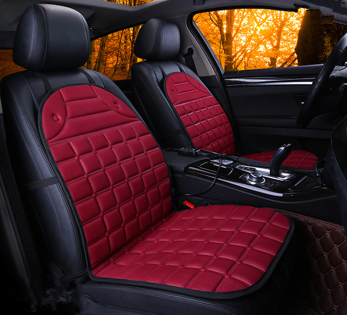 Color: RD Double sitting, format: 97x48cm - Automobile heating cushion - Premium Automobiles Seat Covers from Rapidvehicles - Just $56.99! Shop now at Rapidvehicles