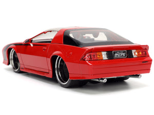 1985 Chevrolet Camaro Red with Black Stripes "Bigtime Muscle" Series 1/24 Diecast Model Car by Jada - Premium Chevrolet Models from Jada - Just $56.38! Shop now at Rapidvehicles