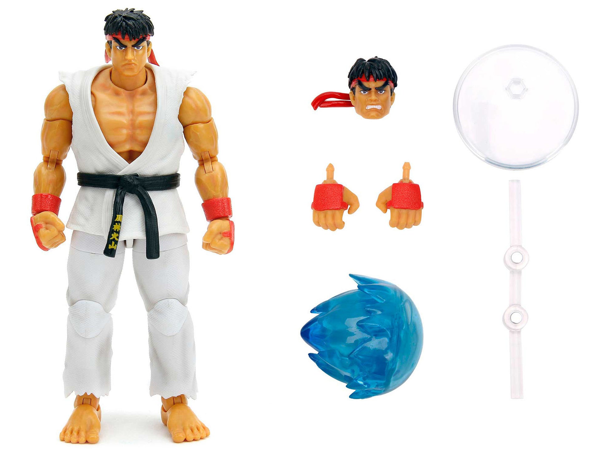 Ryu 6" Moveable Figure with Accessories and Alternate Head and - Premium Figures from Jada - Just $58.99! Shop now at Rapidvehicles