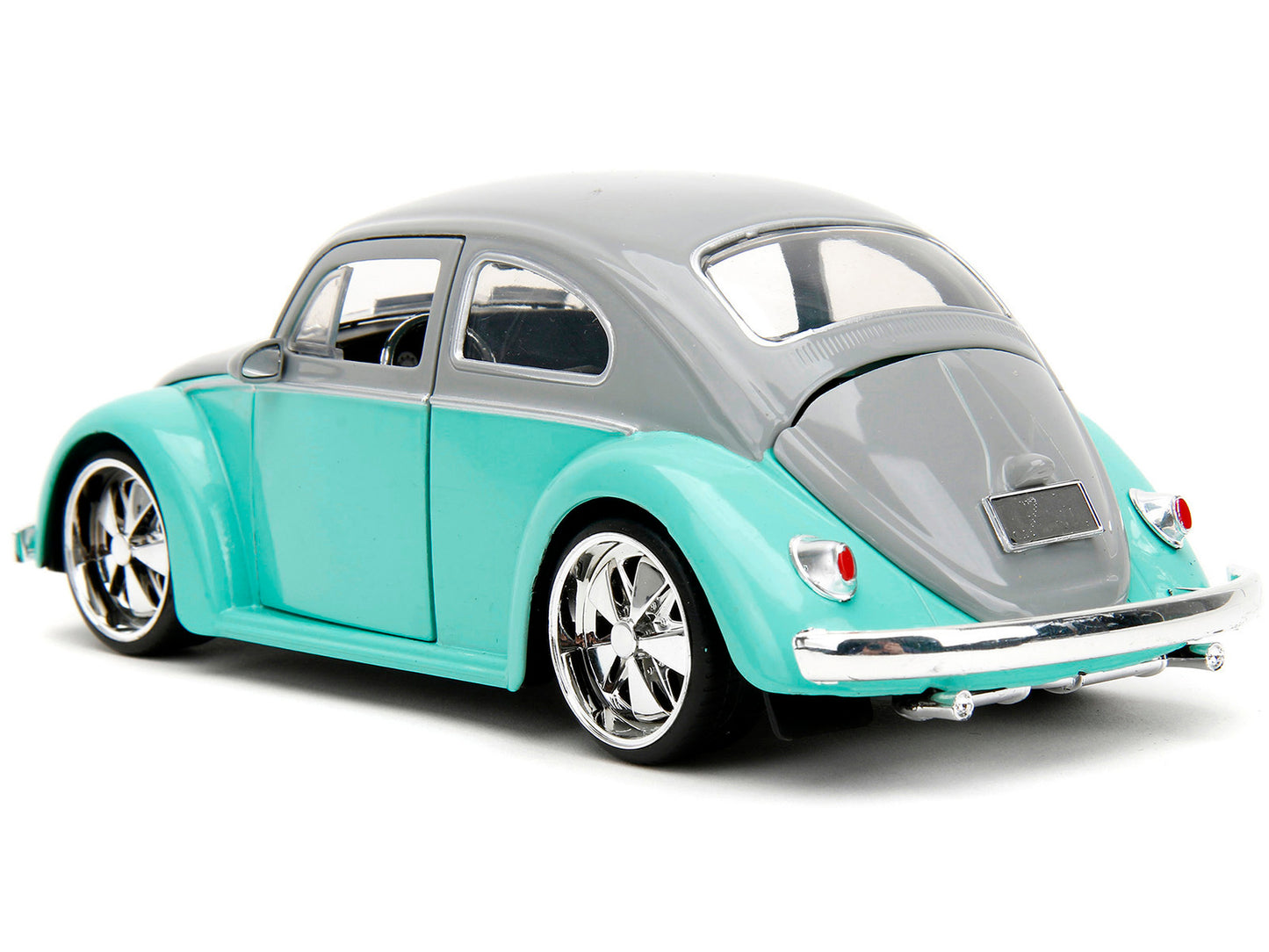 1959 Volkswagen Beetle Gray and Light Blue "Punch Buggy" Series