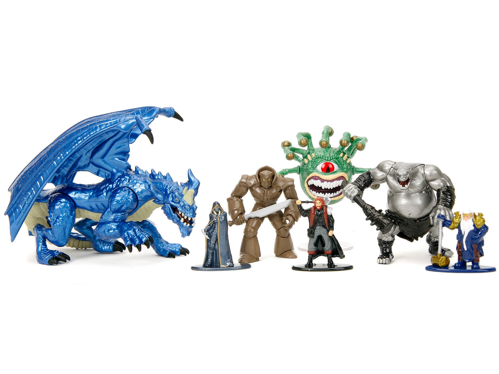 "Dungeons and Dragons" Set of 7 Diecast Figures by Jada - Premium Figures from Jada - Just $83.99! Shop now at Rapidvehicles