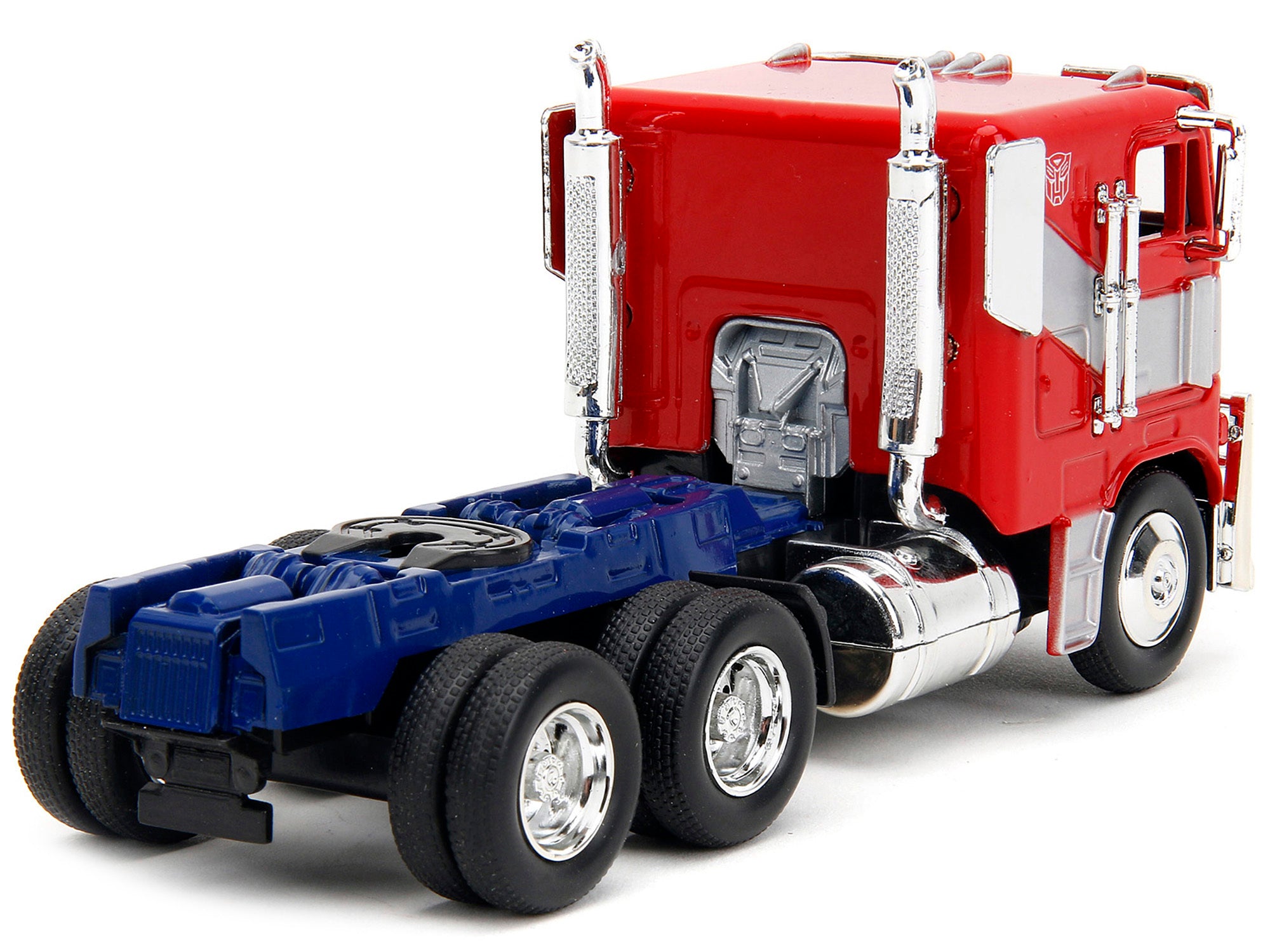 Optimus Prime Tractor Truck Red and Blue with Silver Stripes "Transformers: Rise of the Beasts" (2023) Movie "Hollywood Rides" Series 1/32 Diecast Model Car by Jada - Premium Movie/TV Series Models from Jada - Just $26.68! Shop now at Rapidvehicles