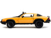 1977 Chevrolet Camaro Off-Road Version "Bumblebee" Yellow Metallic with Black Stripes and Transformers Logo Diecast Statue "Transformers: Rise of the Beasts" (2023) Movie "Hollywood Rides" Series 1/24 Diecast Model Car by Jada - Premium Chevrolet Models from Jada - Just $59.59! Shop now at Rapidvehicles