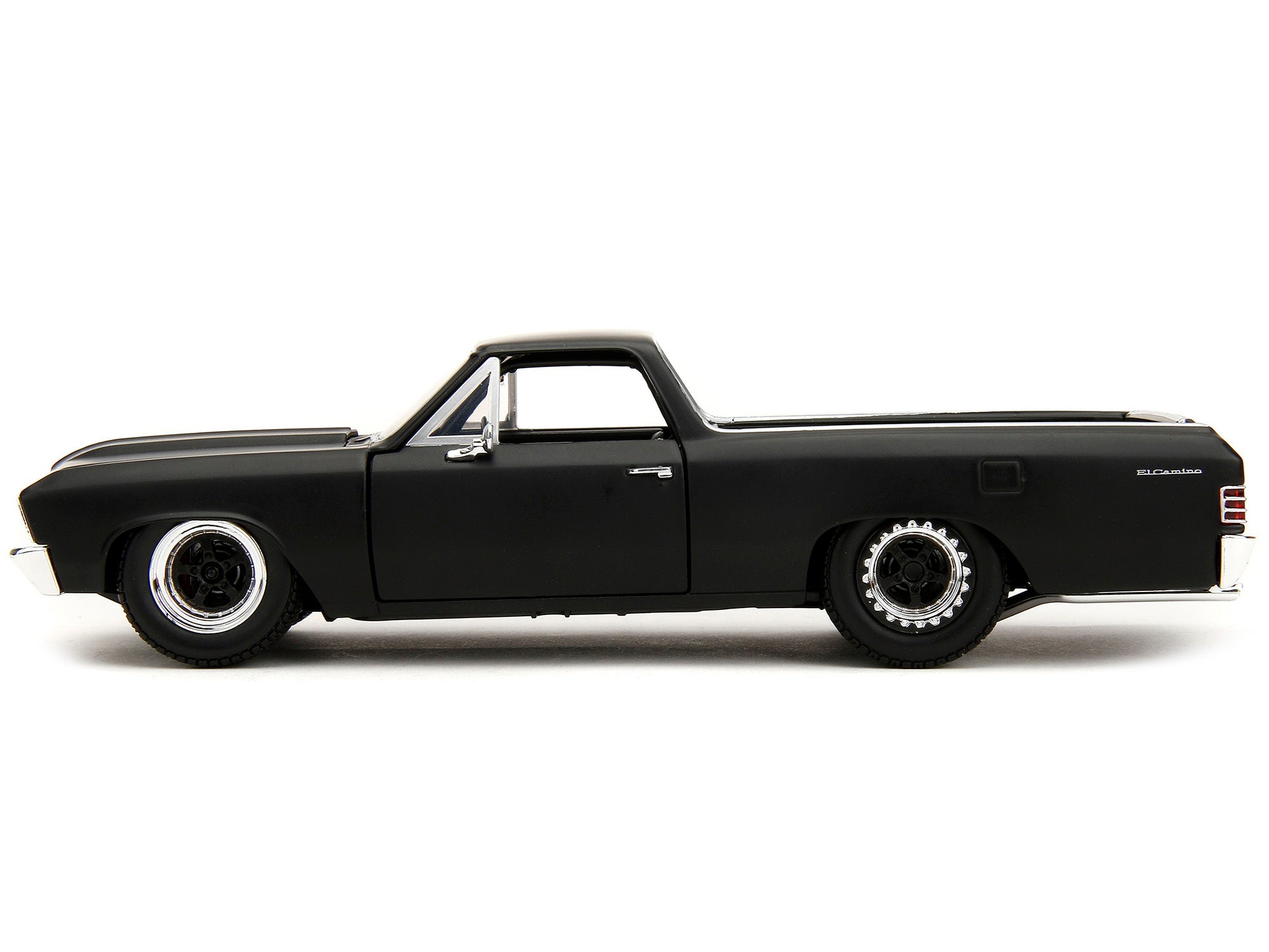 1967 Chevrolet El Camino Matt Black "Fast & Furious" Series 1/24 Diecast Model Car by Jada - Premium Fast & Furious Models from Jada - Just $48.99! Shop now at Rapidvehicles