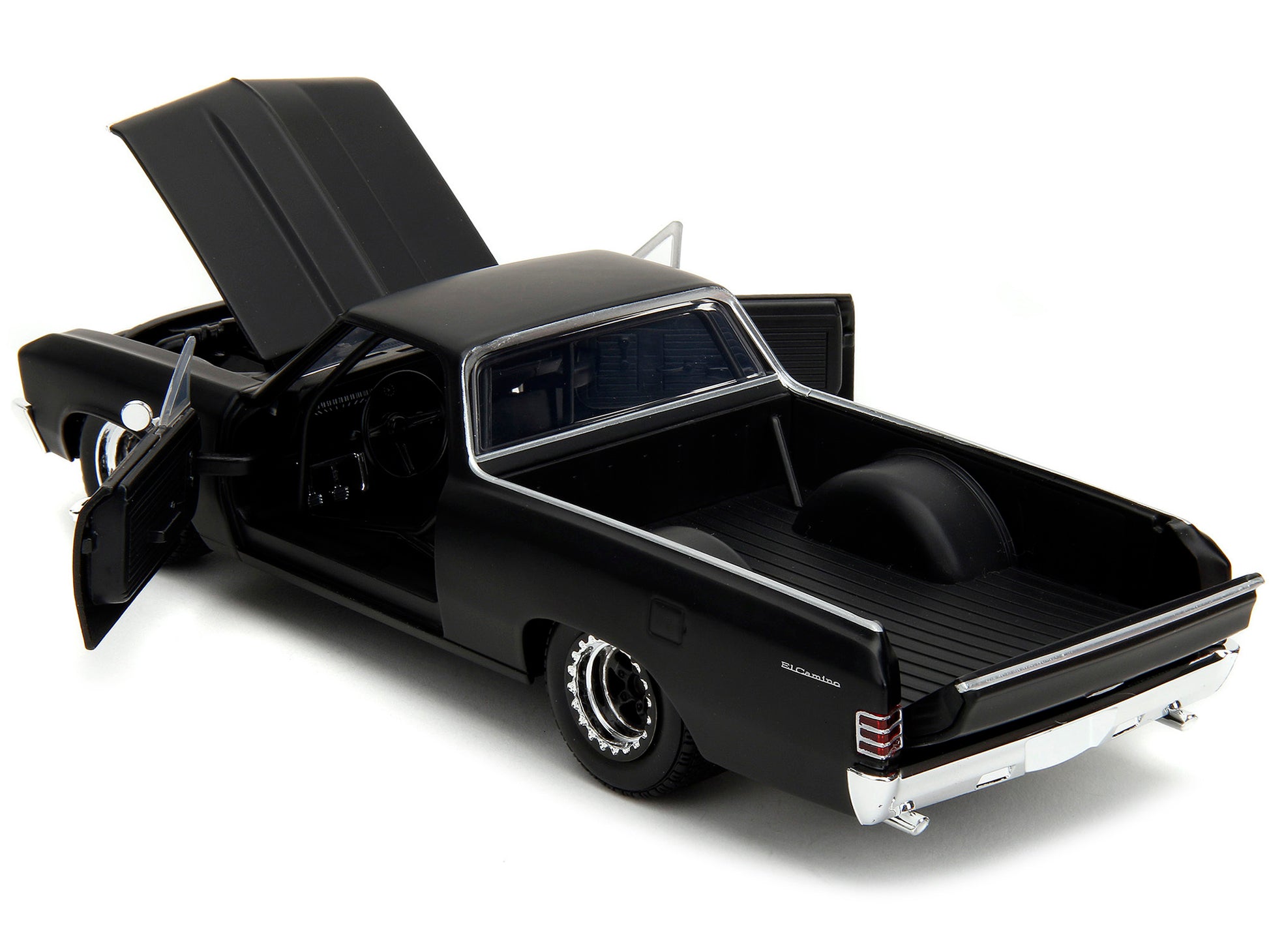 1967 Chevrolet El Camino Matt Black "Fast & Furious" Series 1/24 - Premium Fast & Furious Models from Jada - Just $53.09! Shop now at Rapidvehicles