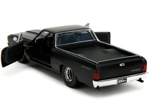 1967 Chevrolet El Camino Matt Black "Fast & Furious" Series 1/32 Diecast Model Car by Jada - Premium Fast & Furious Models from Jada - Just $26.68! Shop now at Rapidvehicles