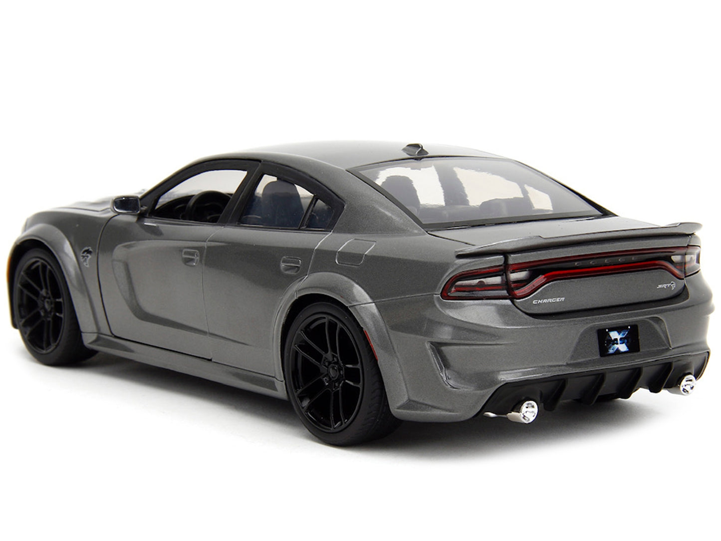 2021 Dodge Charger SRT Hellcat Gray Metallic "Fast X" (2023) - Premium Fast & Furious Models from Jada - Just $58.99! Shop now at Rapidvehicles