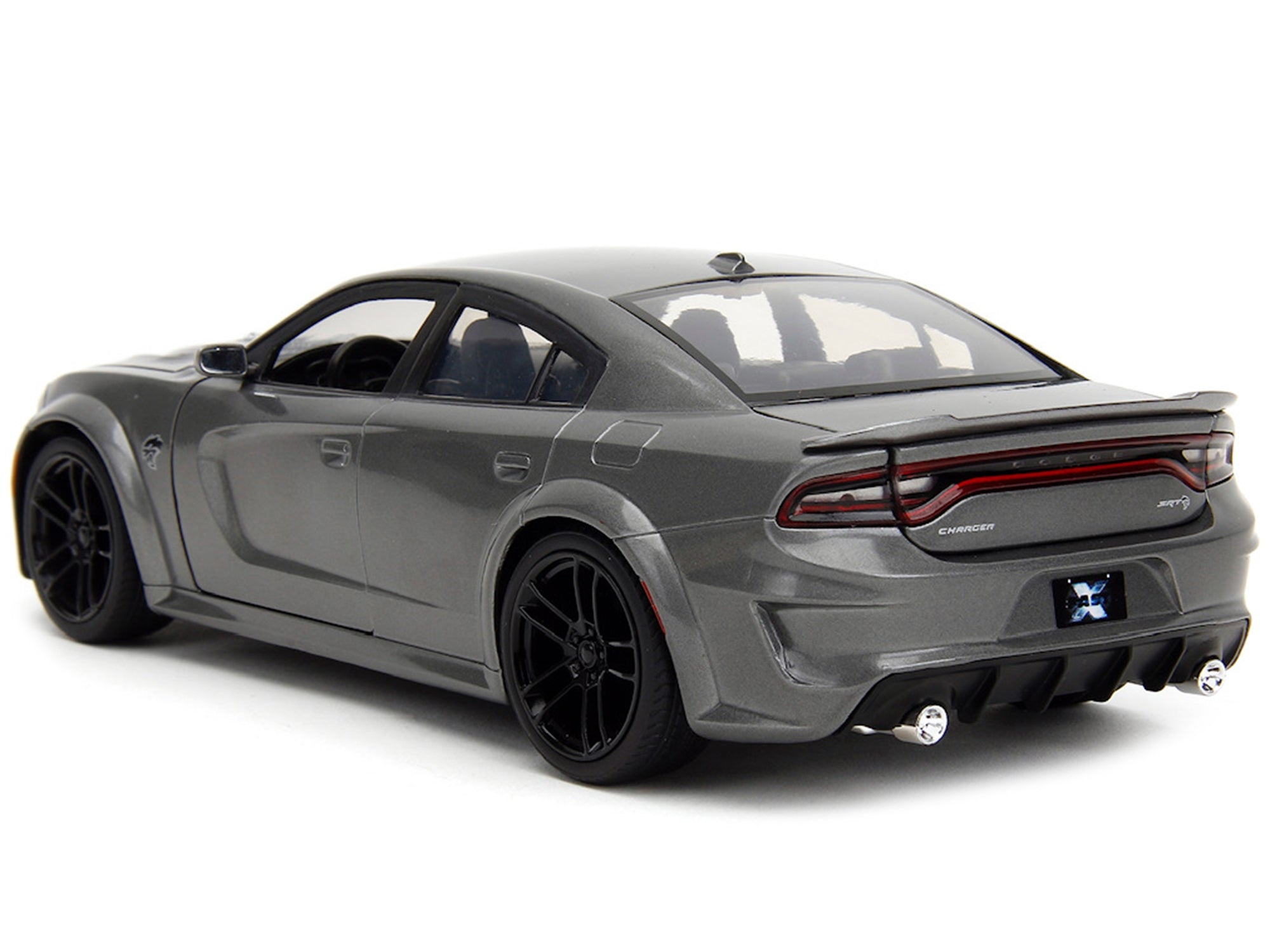 2021 Dodge Charger SRT Hellcat Gray Metallic "Fast X" (2023) Movie "Fast & Furious" Series 1/24 Diecast Model Car by Jada - Premium Fast & Furious Models from Jada - Just $43.99! Shop now at Rapidvehicles