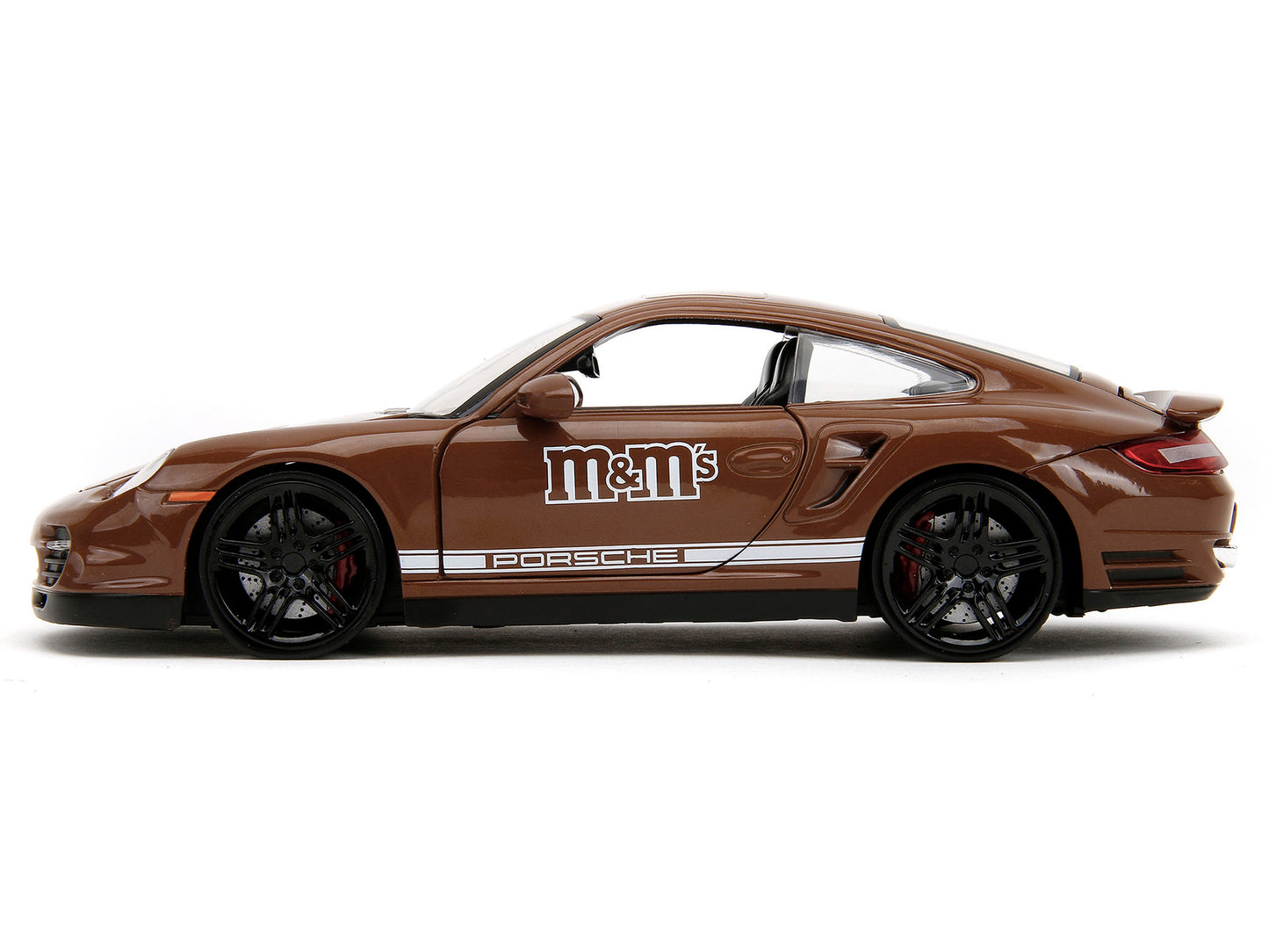 Porsche 911 Turbo Brown and Brown M&M Diecast Figure "M&M's" - Premium Porsche Models from Jada - Just $59.99! Shop now at Rapidvehicles