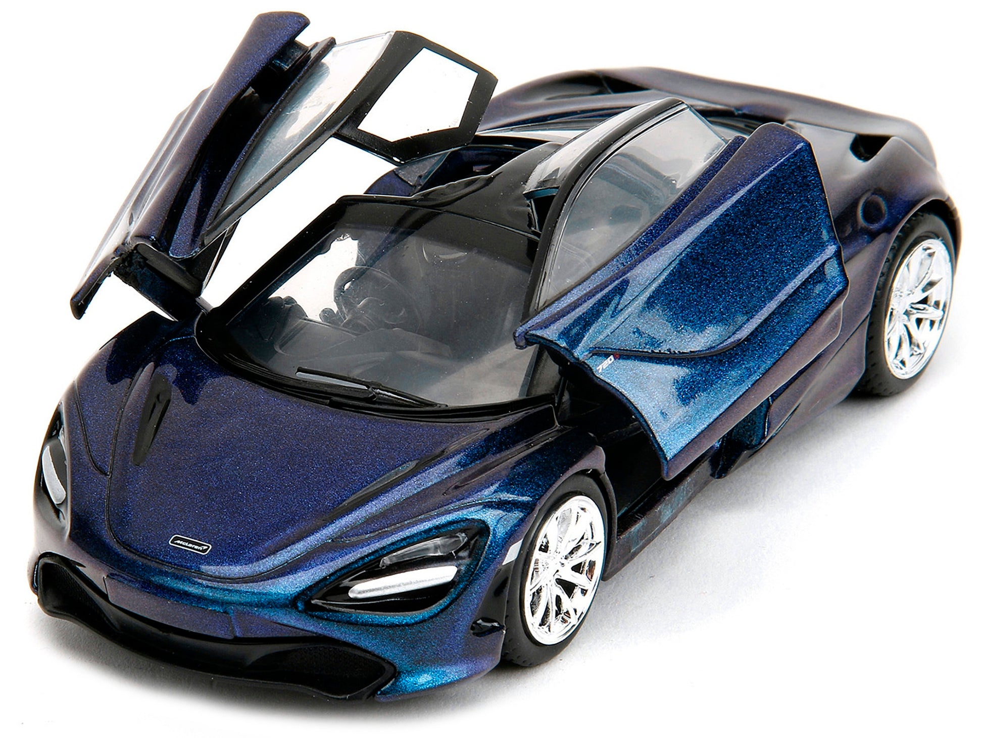 McLaren 720S Blue Metallic with Black Top "Pink Slips" Series - Premium McLaren Models from Jada - Just $32.99! Shop now at Rapidvehicles