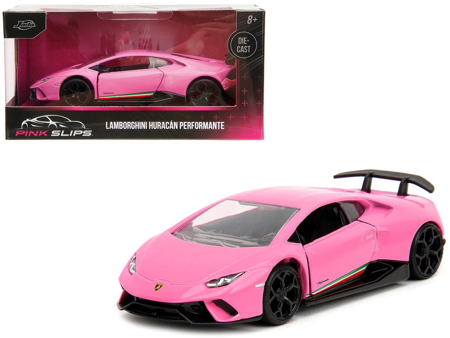 Lamborghini Huracan Performante Matt Pink "Pink Slips" Series - Premium Lamborghini Models from Jada - Just $24.01! Shop now at Rapidvehicles