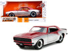 1967 Chevrolet Camaro Candy Red and Silver Metallic "Bigtime Muscle" Series 1/24 Diecast Model Car by Jada - Premium Chevrolet Models from Jada - Just $56.38! Shop now at Rapidvehicles