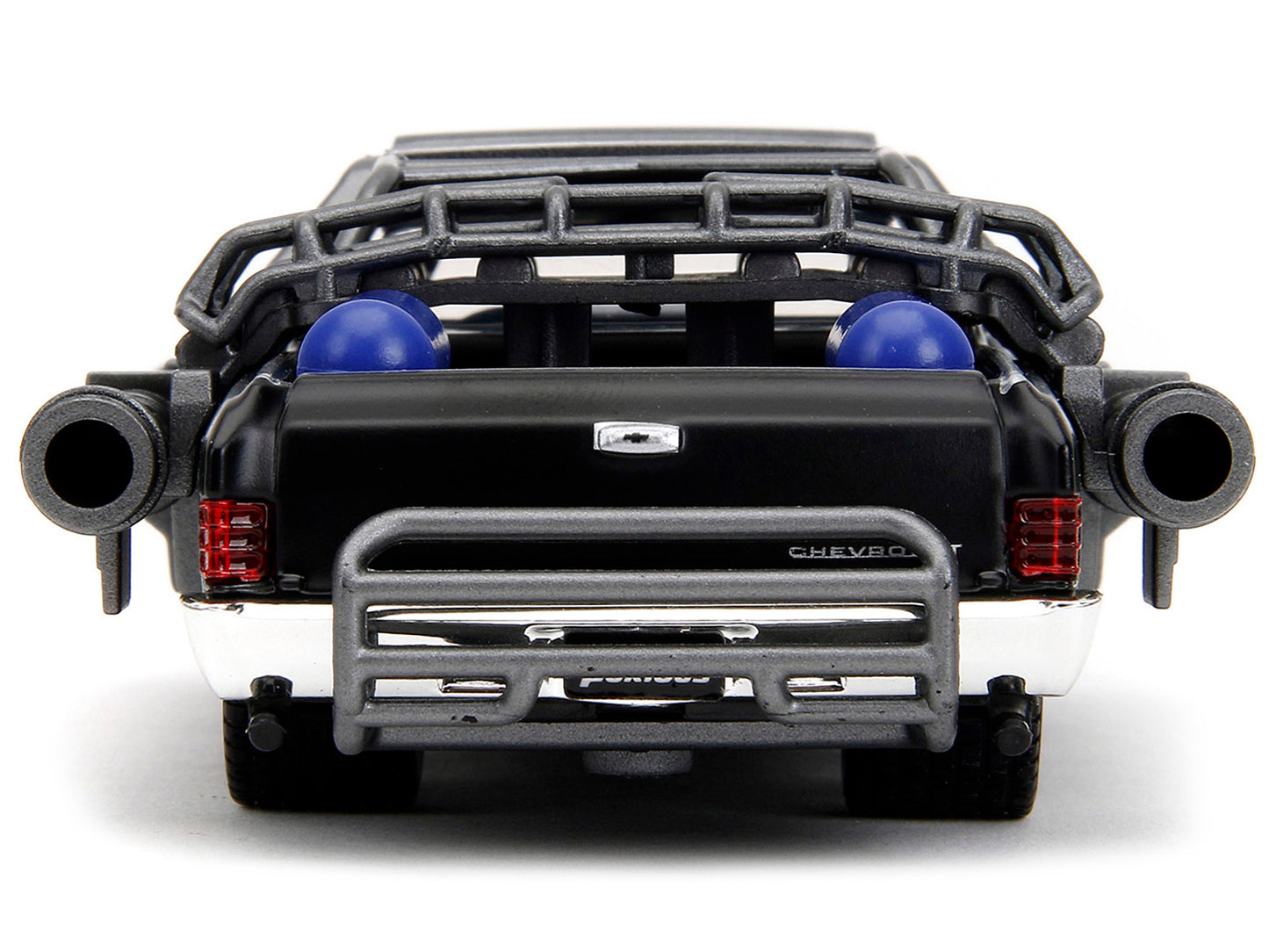 1967 Chevrolet El Camino with Cannons Matt Black "Fast X" (2023) - Premium Fast & Furious Models from Jada - Just $24.01! Shop now at Rapidvehicles