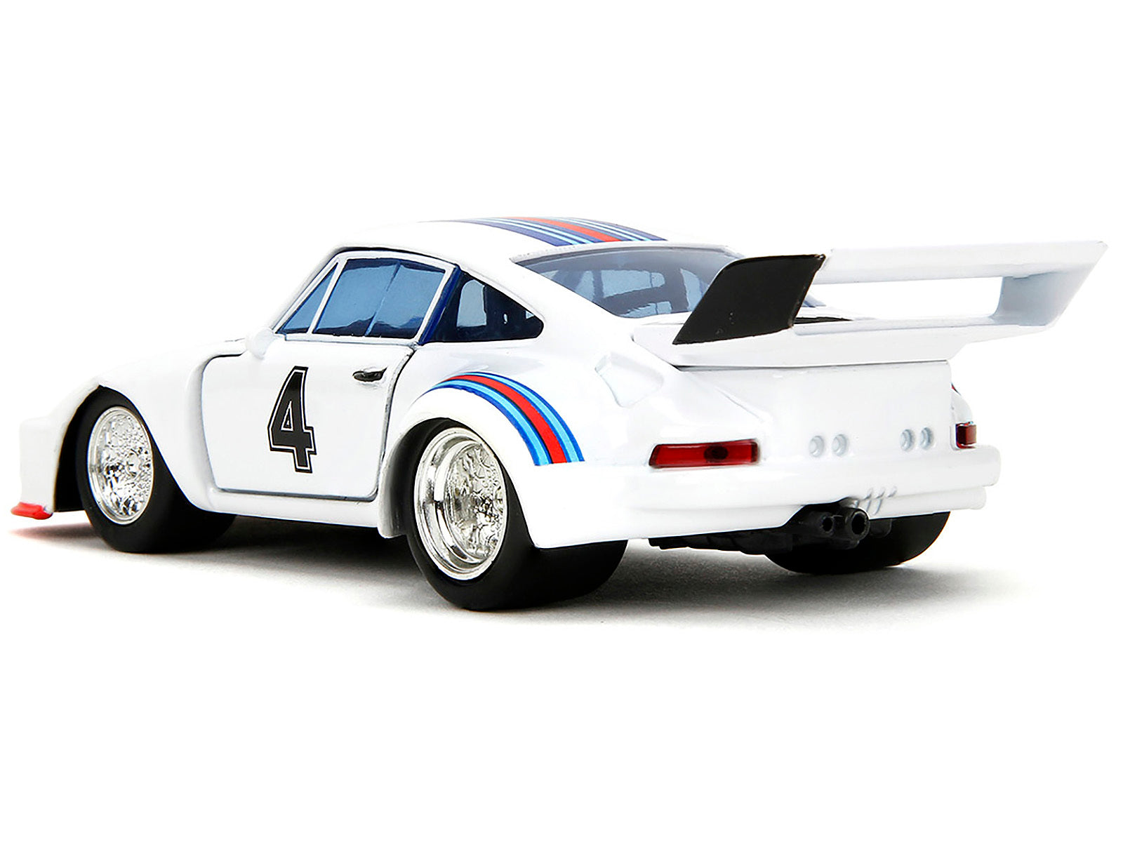 Porsche 935 Turbo #4 "Jazz" White with Blue and Red Stripes "Transformers" "Hollywood Rides" Series 1/32 Diecast Model Car by Jada - Premium Porsche Models from Jada - Just $26.68! Shop now at Rapidvehicles