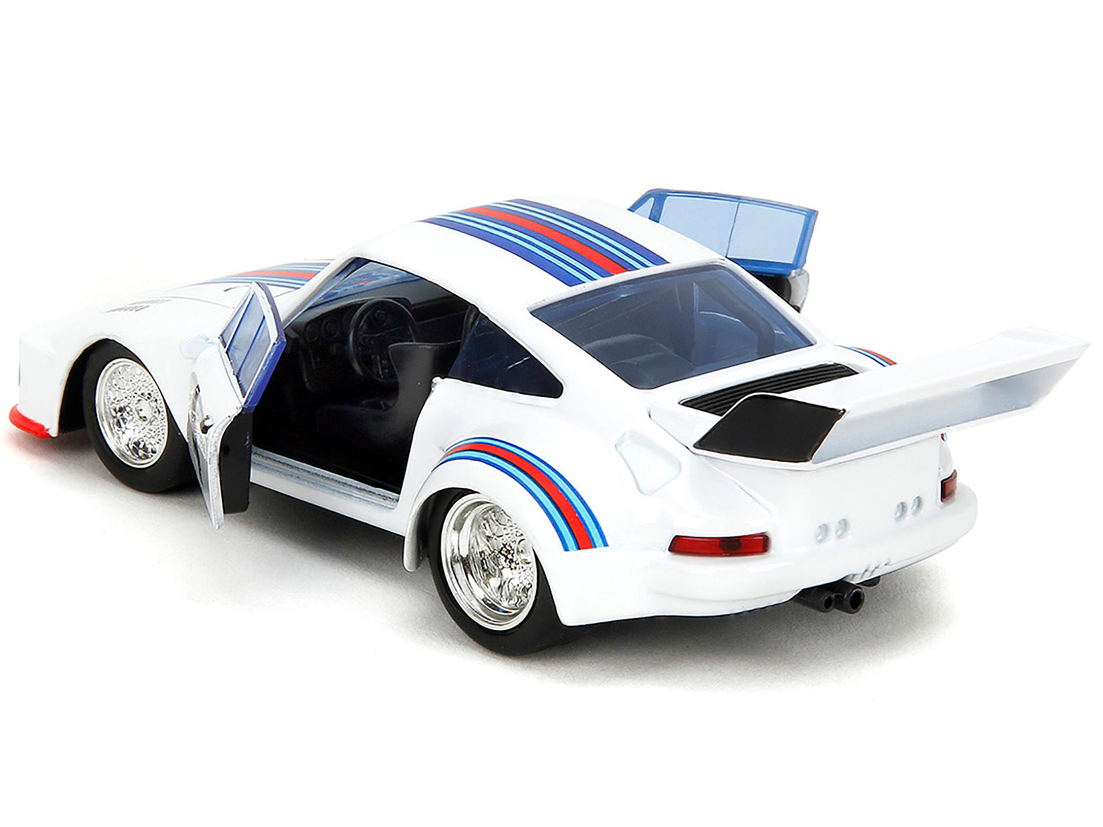 Porsche 935 Turbo #4 "Jazz" White with Blue and Red Stripes "Transformers" "Hollywood Rides" Series 1/32 Diecast Model Car by Jada - Premium Porsche Models from Jada - Just $26.68! Shop now at Rapidvehicles