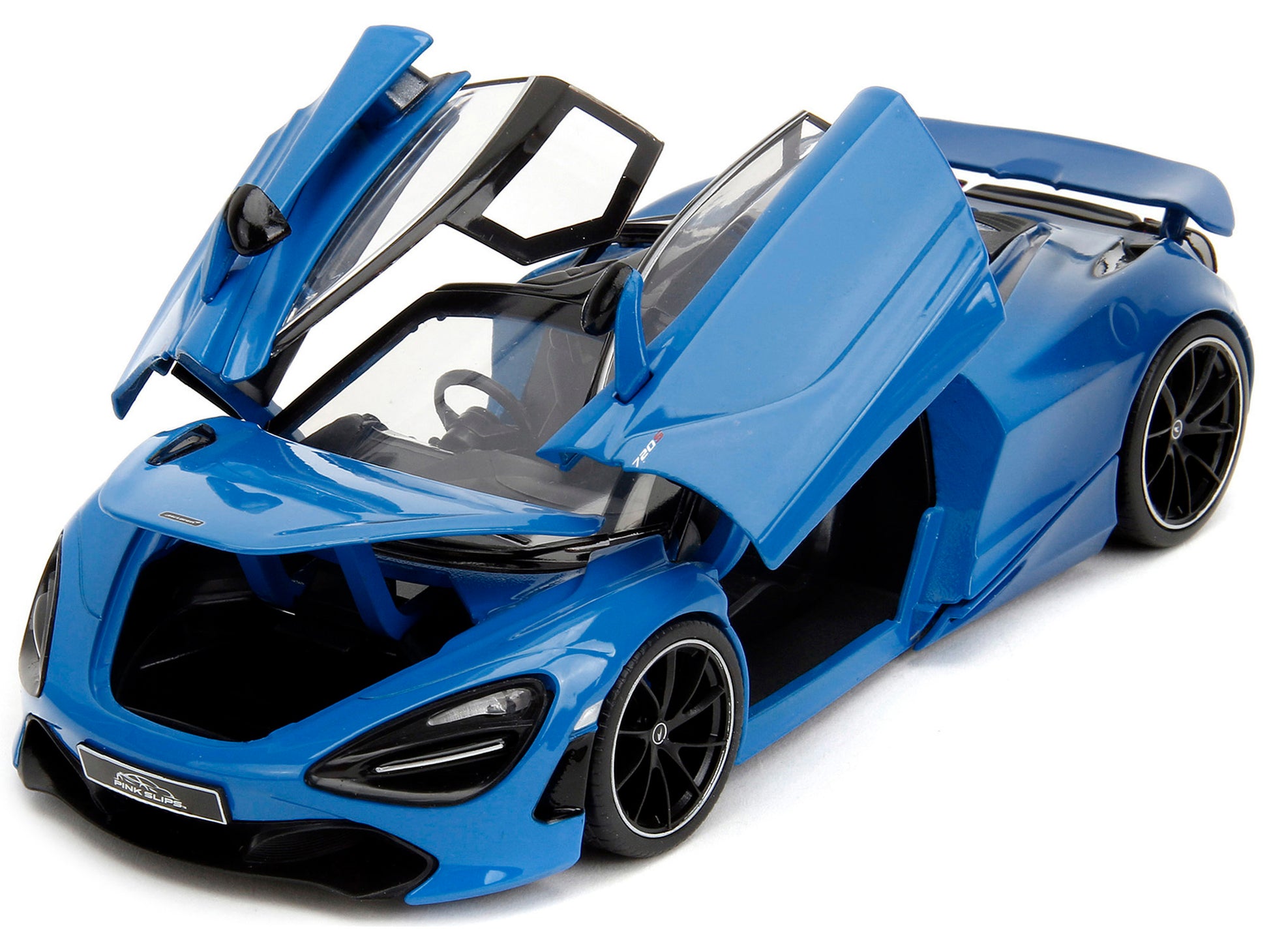 McLaren 720S Blue and Dark Blue with Black Top "Pink Slips" - Premium McLaren Models from Jada - Just $62.99! Shop now at Rapidvehicles