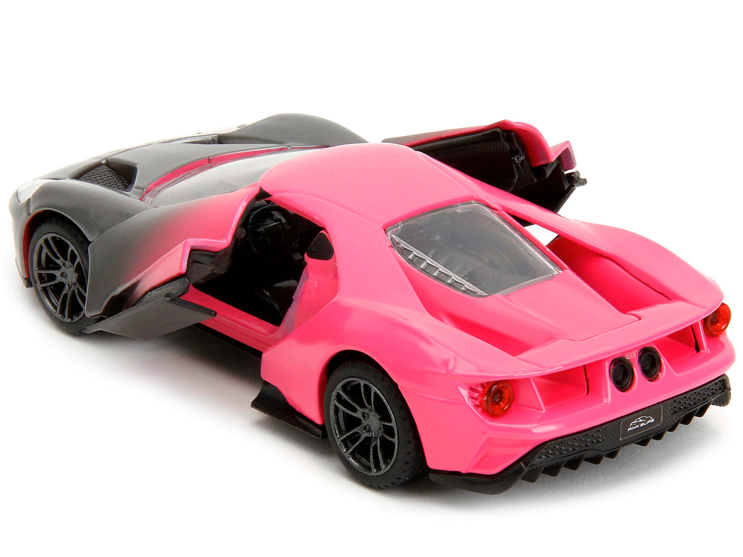 2017 Ford GT Gray Metallic and Pink Gradient "Pink Slips" Series - Premium Ford Models from Jada - Just $29.69! Shop now at Rapidvehicles