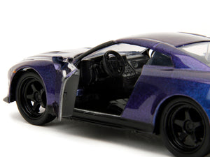 2009 Nissan GT-R (R35) Purple Metallic "Pink Slips" Series 1/32 Diecast Model Car by Jada - Premium Nissan Models from Jada - Just $19.94! Shop now at Rapidvehicles