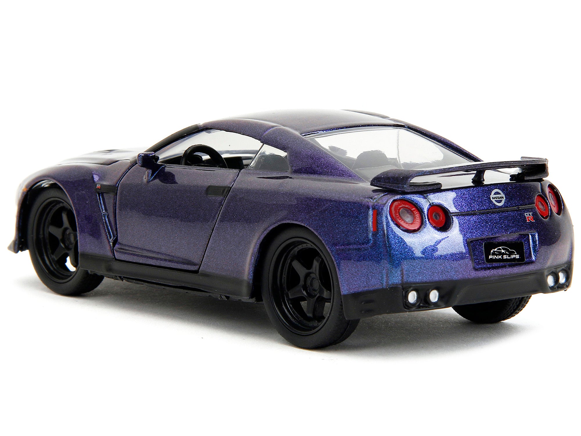 2009 Nissan GT-R (R35) Purple Metallic "Pink Slips" Series 1/32 Diecast Model Car by Jada - Premium Nissan Models from Jada - Just $19.94! Shop now at Rapidvehicles