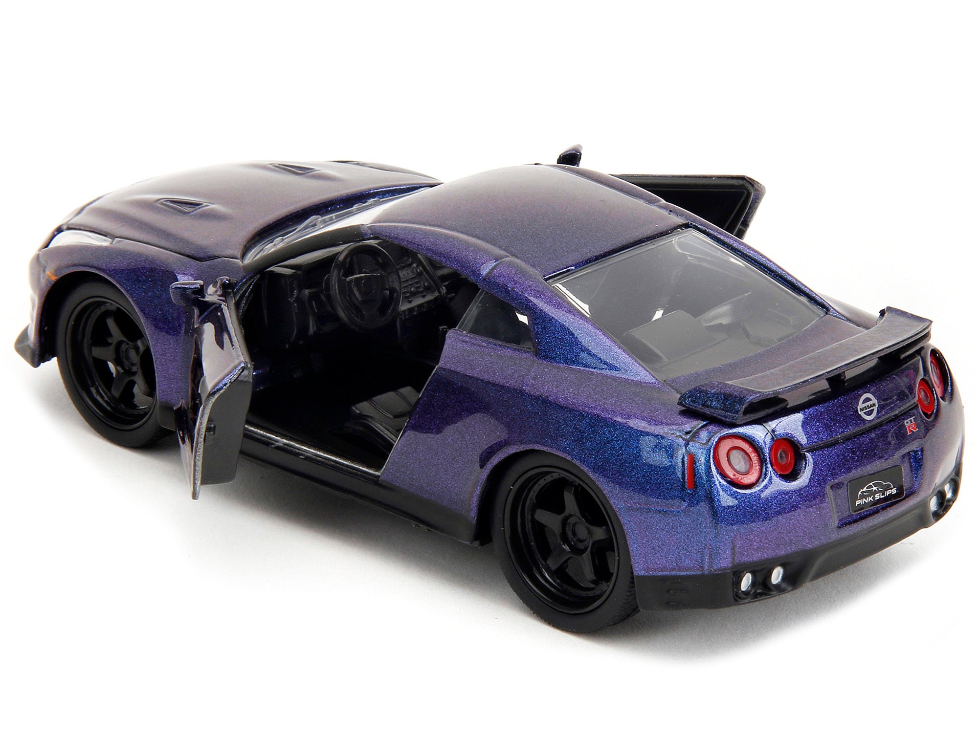 2009 Nissan GT-R (R35) Purple Metallic "Pink Slips" Series 1/32 Diecast Model Car by Jada - Premium Nissan Models from Jada - Just $19.94! Shop now at Rapidvehicles