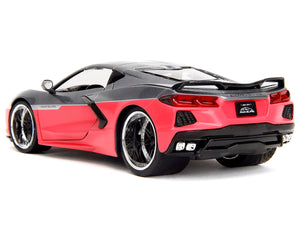 2020 Chevrolet Corvette Gray Metallic and Pink "Pink Slips" Series 1/24 Diecast Model Car by Jada - Premium Corvette Models from Jada - Just $57.18! Shop now at Rapidvehicles