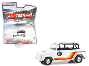 1974 Volkswagen Thing (Type 181) #181 White with Stripes "All Terrain" Series 15 1/64 Diecast Model Car by Greenlight - Premium Volkswagen Models from Greenlight - Just $23.45! Shop now at Rapidvehicles