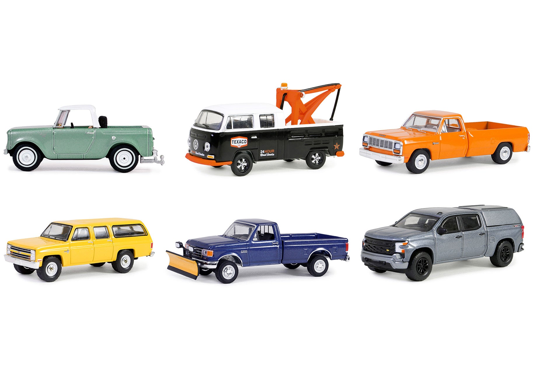 "Blue Collar Collection" Set of 6 pieces Series 13 1/64 Diecast Model Cars by Greenlight - Premium 1/64 Scale Sets from Greenlight - Just $69.99! Shop now at Rapidvehicles