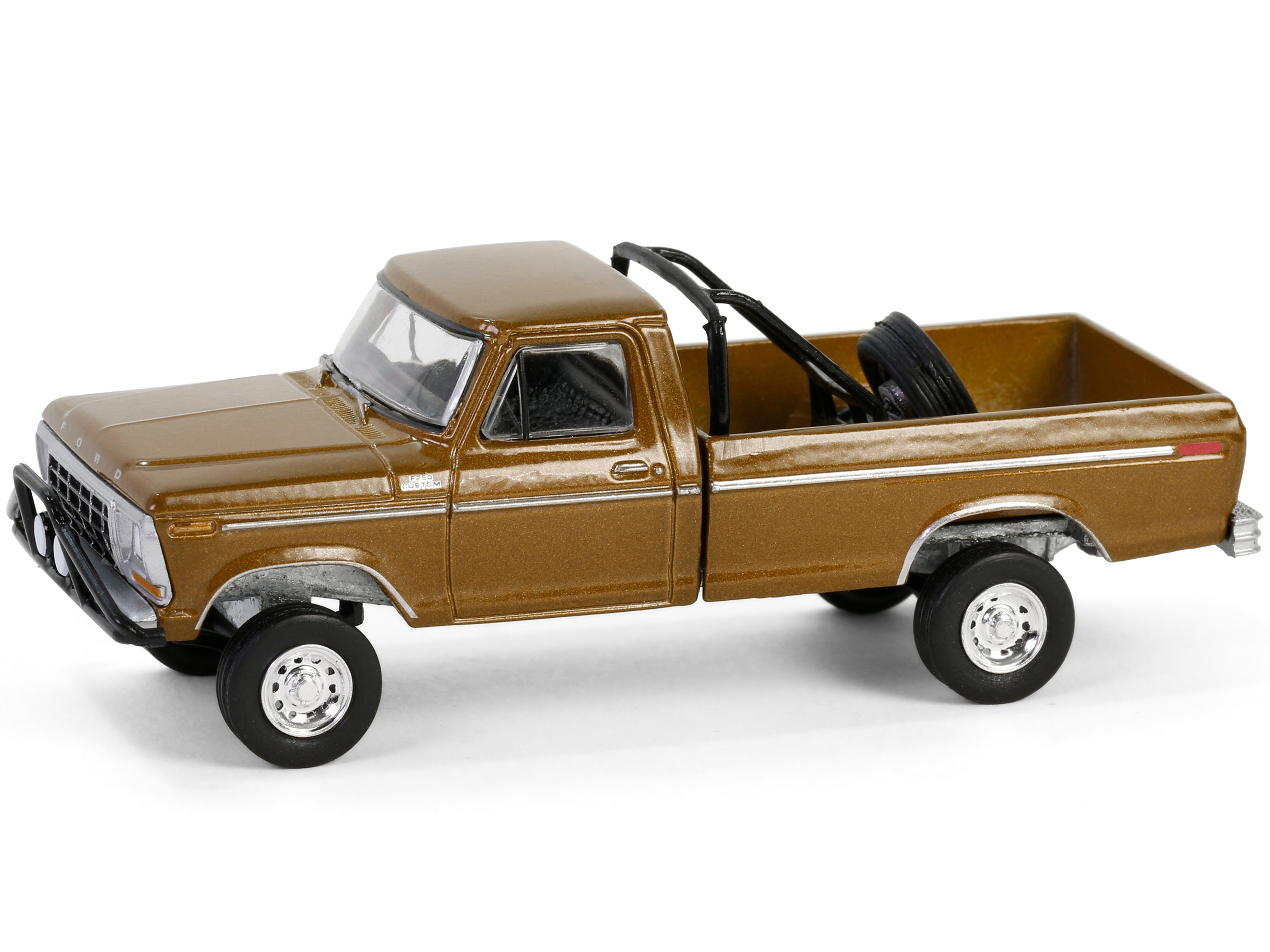 1979 Ford F250 Ranger Pickup Truck Gold Metallic "All Terrain" Series 16 1/64 Diecast Model Car by Greenlight - Premium Pickup Trucks Models from Greenlight - Just $23.45! Shop now at Rapidvehicles