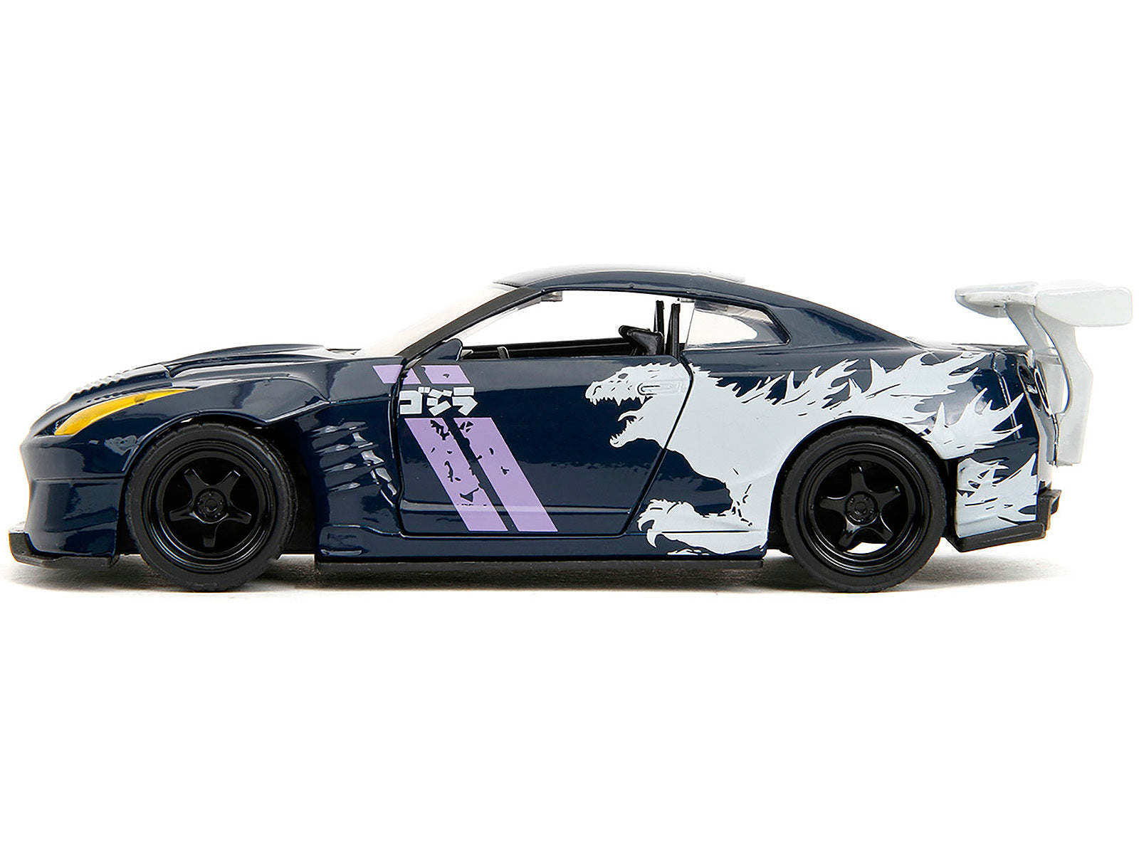 2009 Nissan GT-R (R35) Ben Sopra Dark Blue with Graphics - Premium Nissan Models from Jada - Just $29.69! Shop now at Rapidvehicles