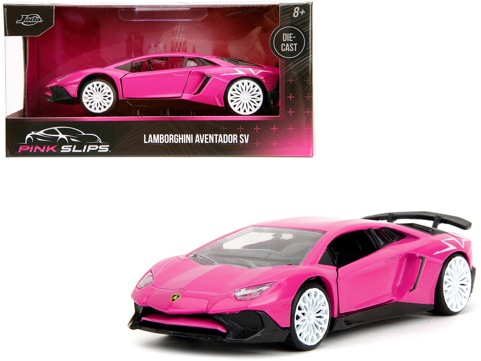 Lamborghini Aventador SV Pink "Pink Slips" Series 1/32 Diecast Model Car by Jada - Premium Lamborghini Models from Jada - Just $26.68! Shop now at Rapidvehicles