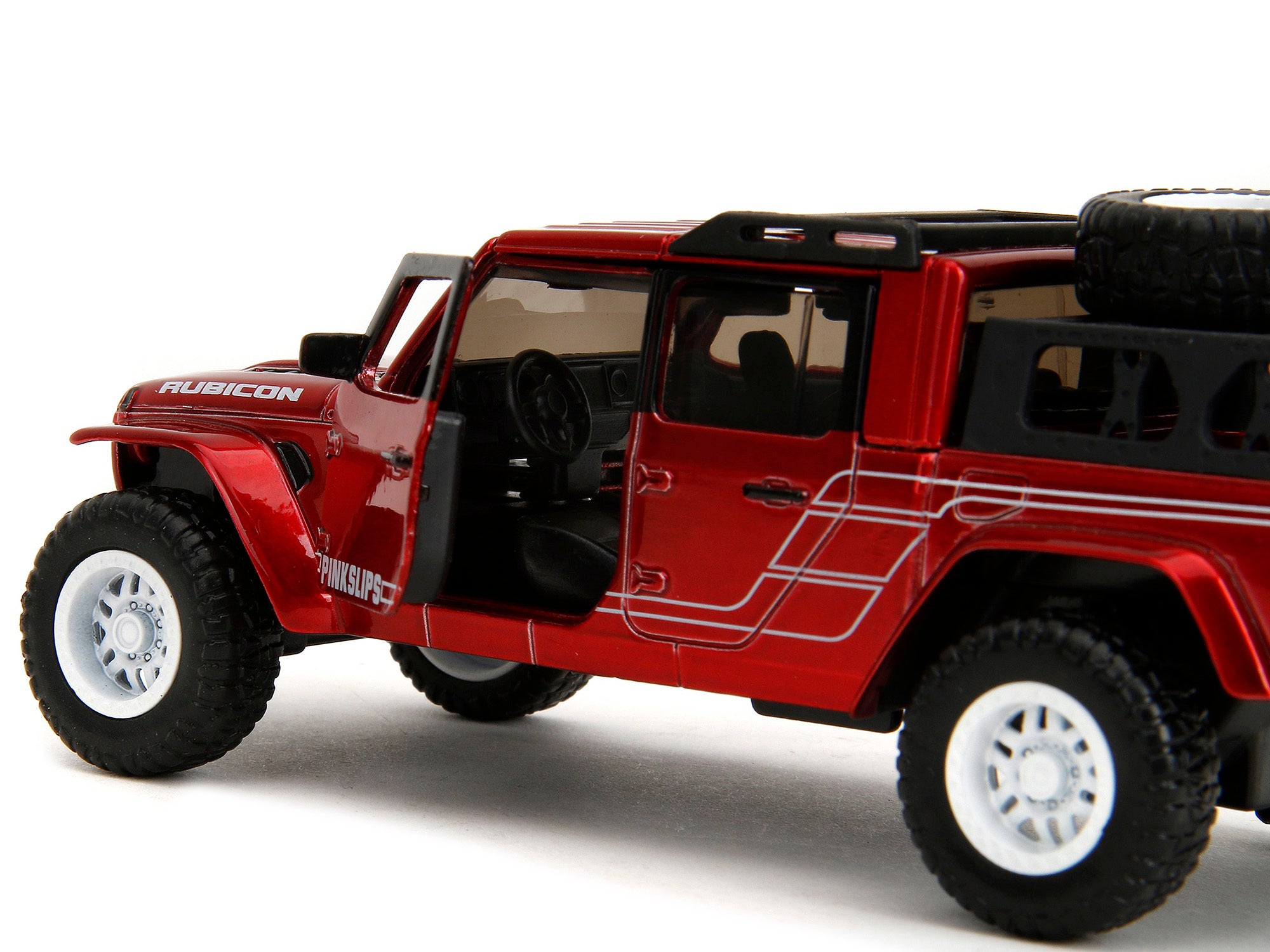 2020 Jeep Gladiator Pickup Truck Candy Red "Pink Slips" Series 1/32 Diecast Model Car by Jada - Premium Pickup Trucks Models from Jada - Just $26.68! Shop now at Rapidvehicles