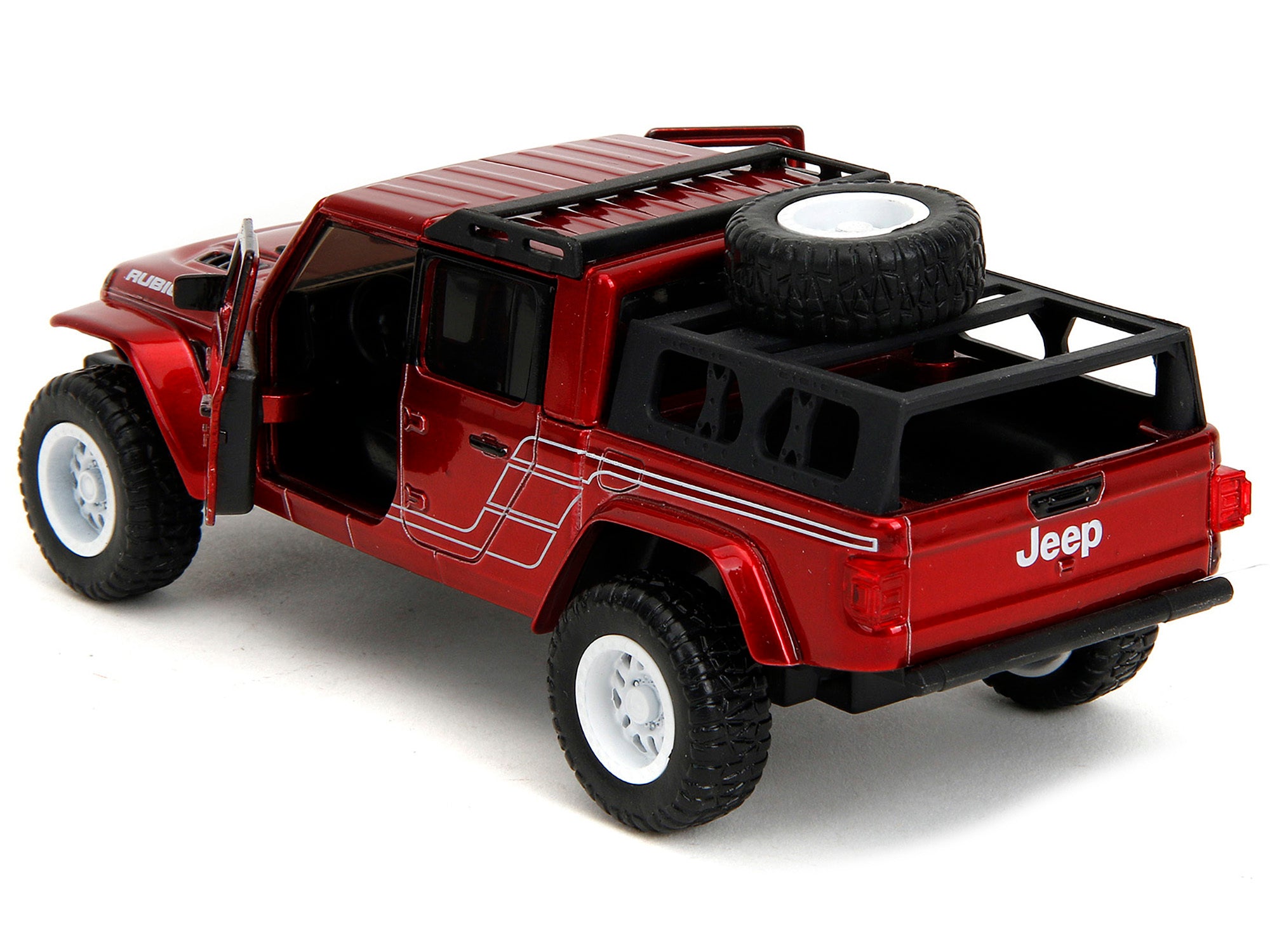 2020 Jeep Gladiator Pickup Truck Candy Red "Pink Slips" Series 1/32 Diecast Model Car by Jada - Premium Pickup Trucks Models from Jada - Just $26.68! Shop now at Rapidvehicles