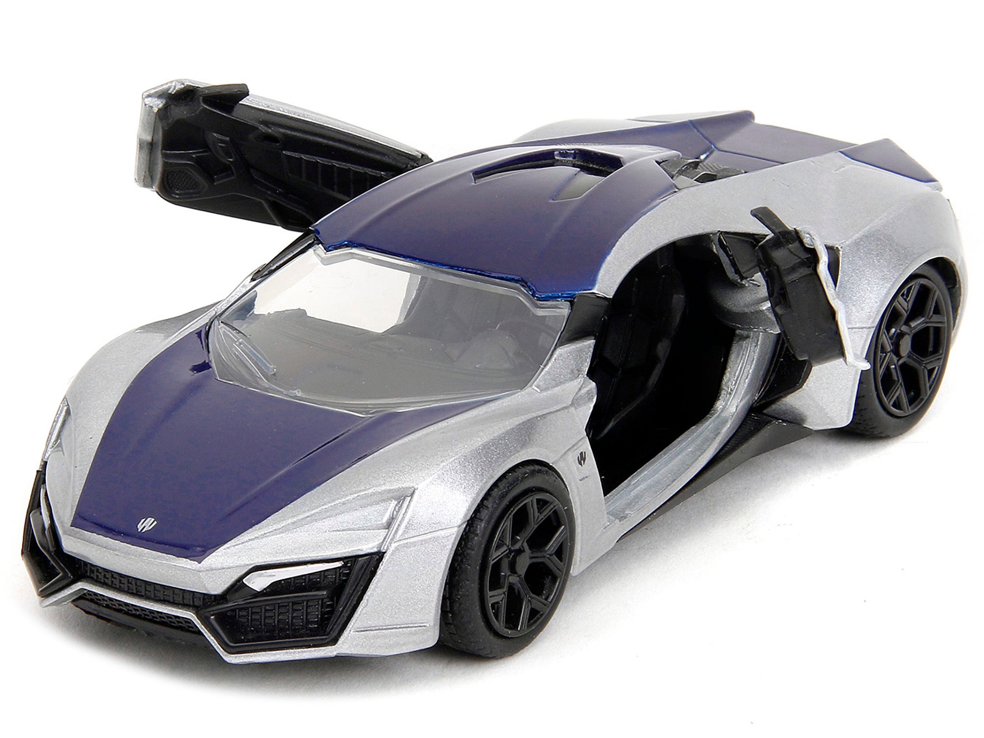 Lykan Hypersport Silver Metallic and Purple "Pink Slips" Series 1/32 Diecast Model Car by Jada - Premium Lykan Models from Jada - Just $26.68! Shop now at Rapidvehicles