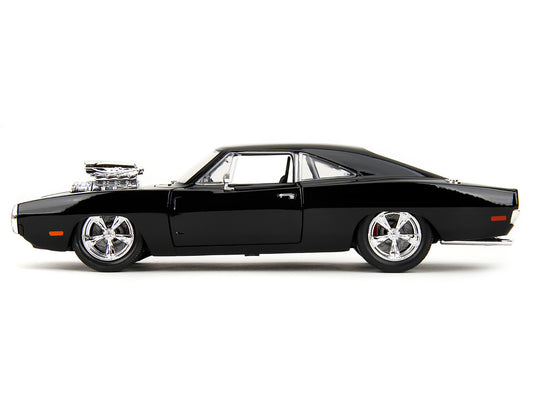 1970 Dodge Charger Black with Race Interior "Fast & Furious"