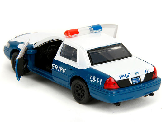 Rick Grimes' Ford Crown Victoria "Sheriff" Blue and White "TheFREE SHIPPING IN US - Premium Ford Models from Jada - Just $29.69! Shop now at Rapidvehicles