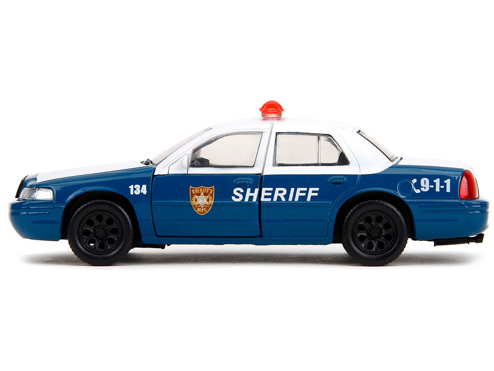 Rick Grimes' Ford Crown Victoria "Sheriff" Blue and White "TheFREE SHIPPING IN US - Premium Ford Models from Jada - Just $29.69! Shop now at Rapidvehicles