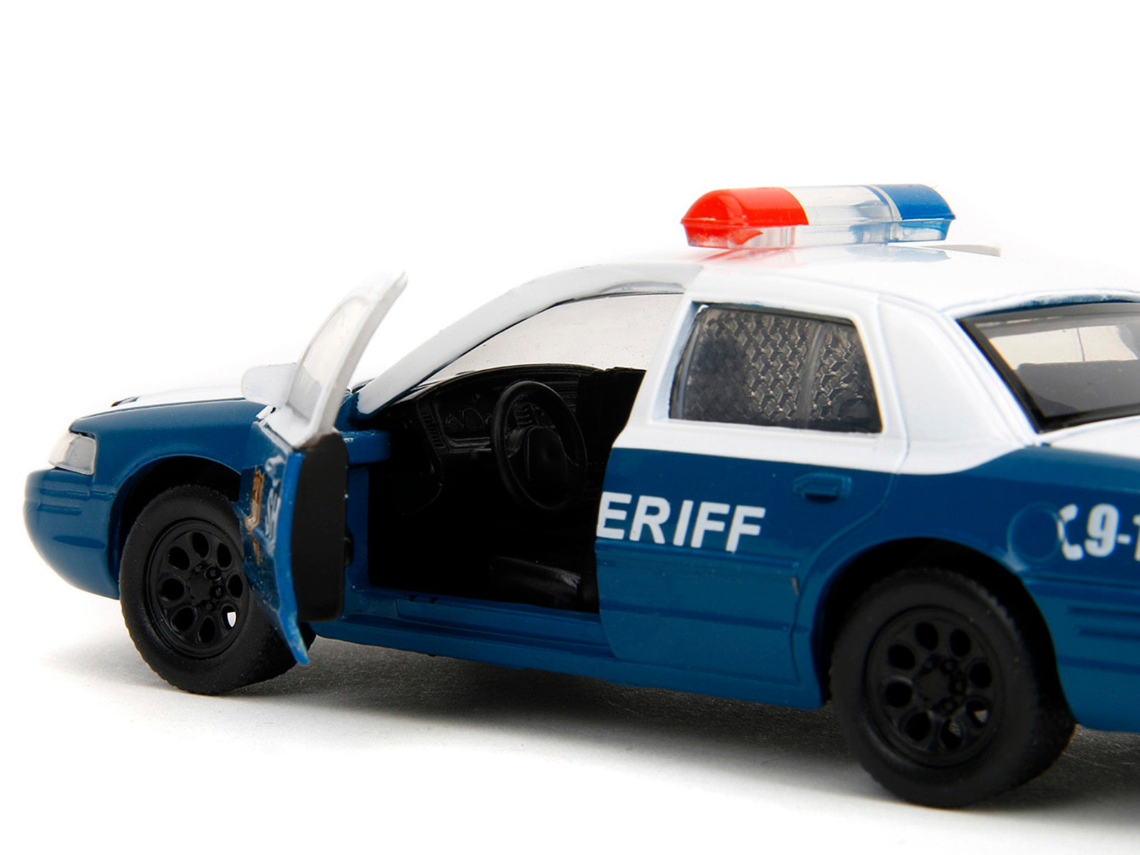 Rick Grimes' Ford Crown Victoria "Sheriff" Blue and White "TheFREE SHIPPING IN US - Premium Ford Models from Jada - Just $29.69! Shop now at Rapidvehicles