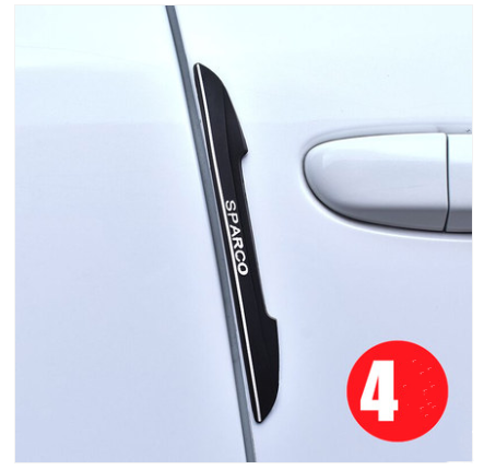 Car door anti-collision car anti-collision stickers door anti-smashing anti-smashing supplies rearview mirror universal thickening decoration - Style: 9style, Quantity: Q8pcs - Premium Other Exterior Accessories from Rapidvehicles - Just $39.06! Shop now at Rapidvehicles