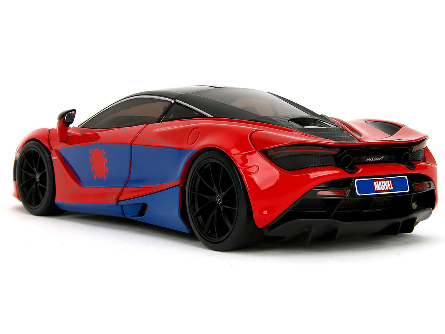 McLaren 720S Red and Blue with Black Top and Graphics and - Premium Movie/TV Series Models from Jada - Just $53.63! Shop now at Rapidvehicles