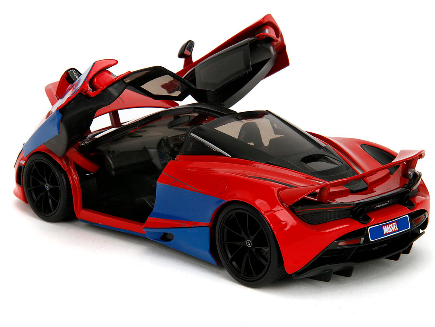 McLaren 720S Red and Blue with Black Top and Graphics and - Premium Movie/TV Series Models from Jada - Just $53.63! Shop now at Rapidvehicles