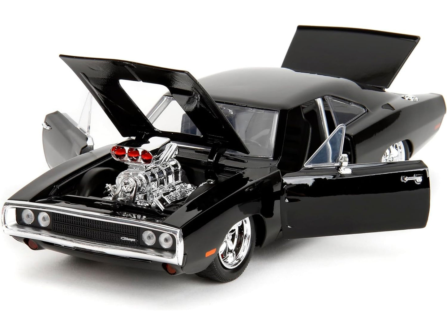 Dodge Charger R/T Black with Dom Diecast Figure "Fast & Furious" - Premium Fast & Furious Models from Jada - Just $64.79! Shop now at Rapidvehicles