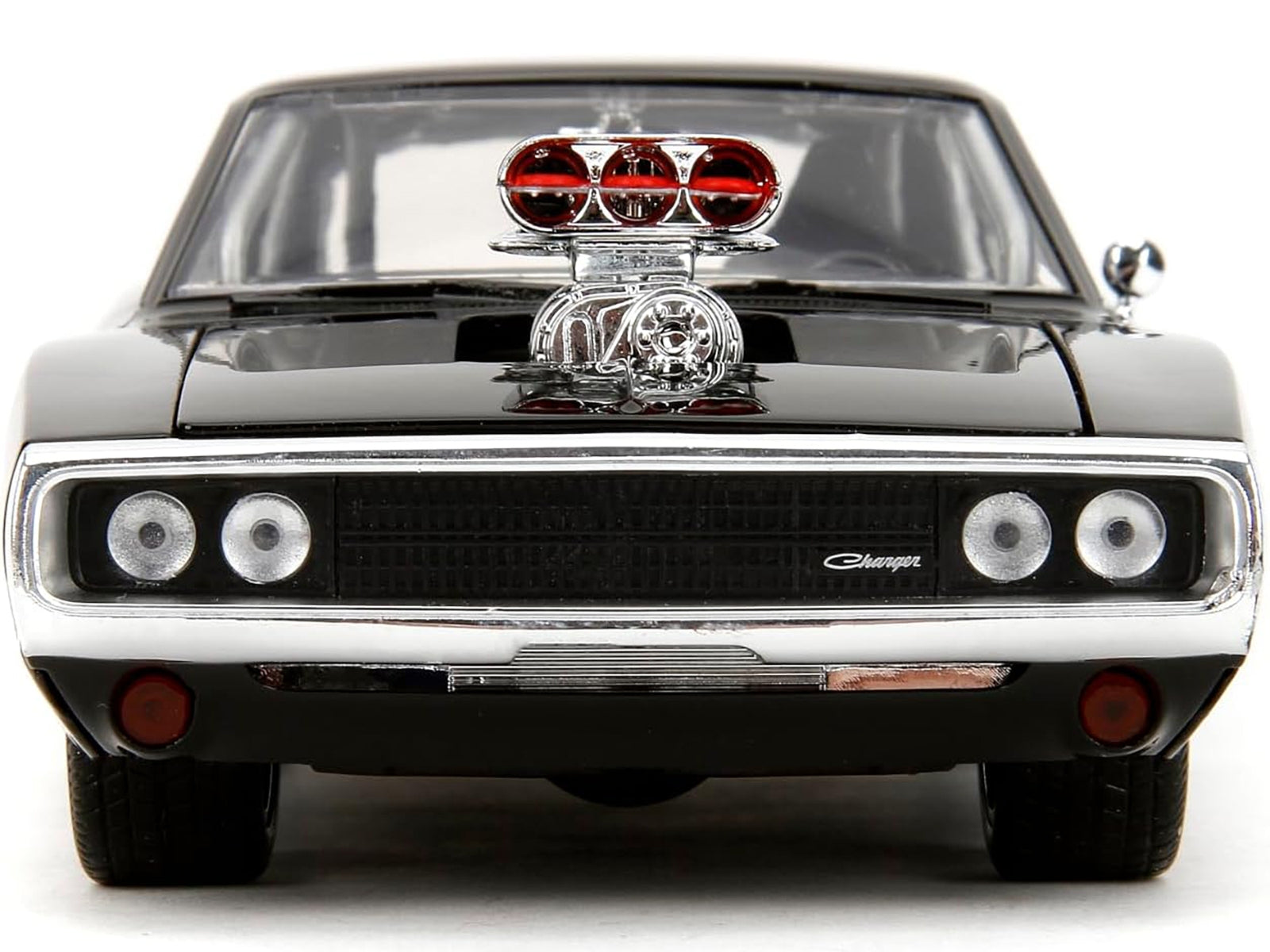 Dodge Charger R/T Black with Dom Diecast Figure "Fast & Furious" (2009) Movie "Hollywood Rides" Series 1/24 Diecast Model Car by Jada - Premium Fast & Furious Models from Jada - Just $59.99! Shop now at Rapidvehicles