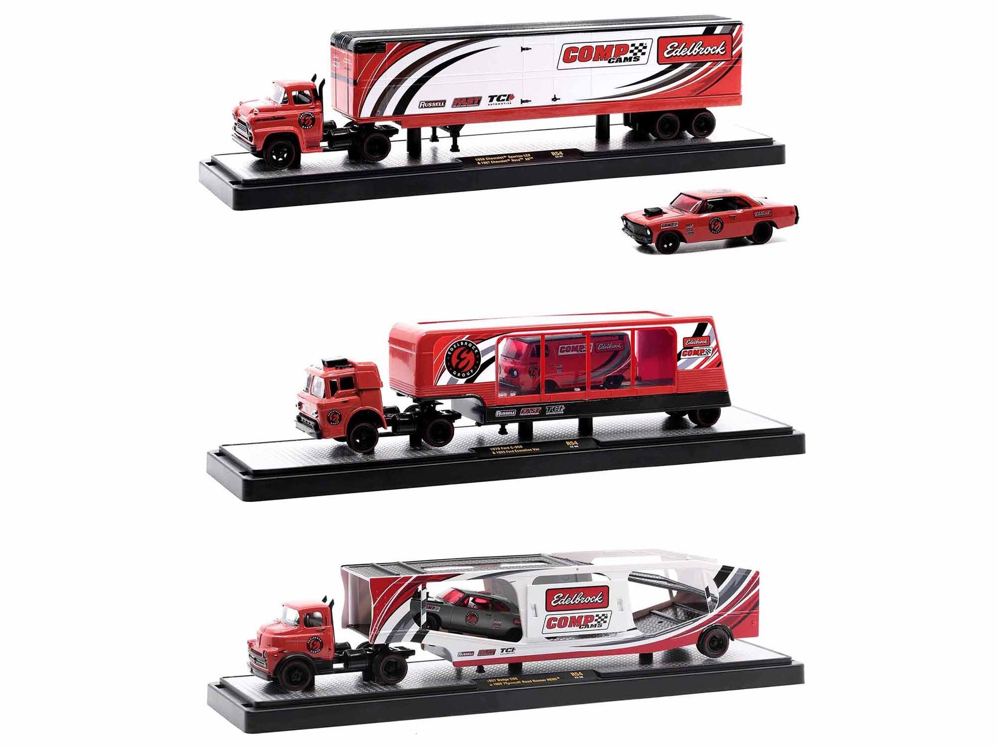 Auto Haulers Set of 3 Trucks Release 54 Limited Edition to 8400 - Premium 1/64 Scale Sets from M2 - Just $125.99! Shop now at Rapidvehicles