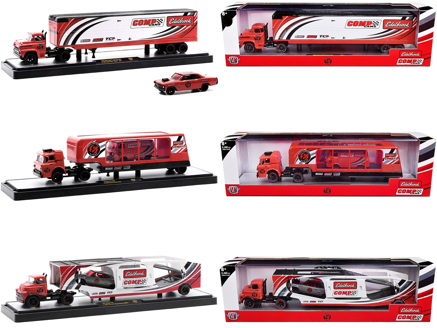 Auto Haulers Set of 3 Trucks Release 54 Limited Edition to 8400 - Premium 1/64 Scale Sets from M2 - Just $125.99! Shop now at Rapidvehicles